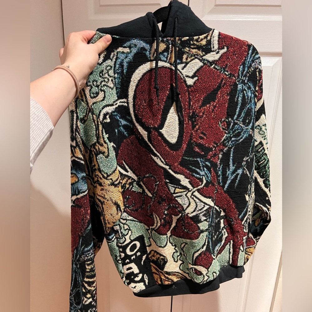 Custom Jacksews Spider-Man blanket hoodie